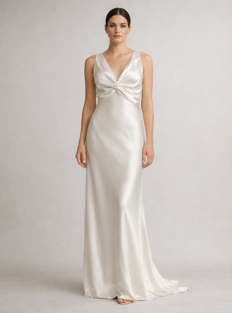 Ruth Tarvydas Bias -Cut Silk Gown (CBK style)