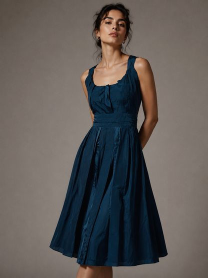Willow Midnight Silk Halter Gown – Made in Australia