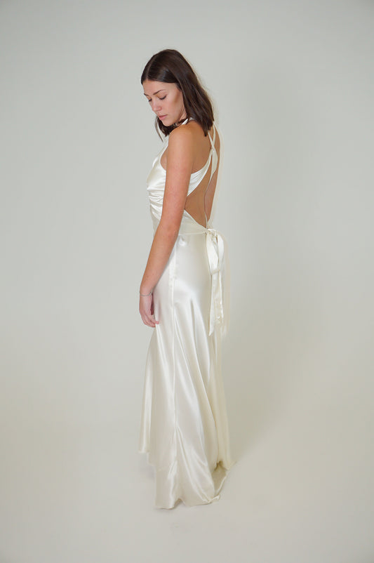 Ruth Tarvydas Bias -Cut Silk Gown (CBK style)