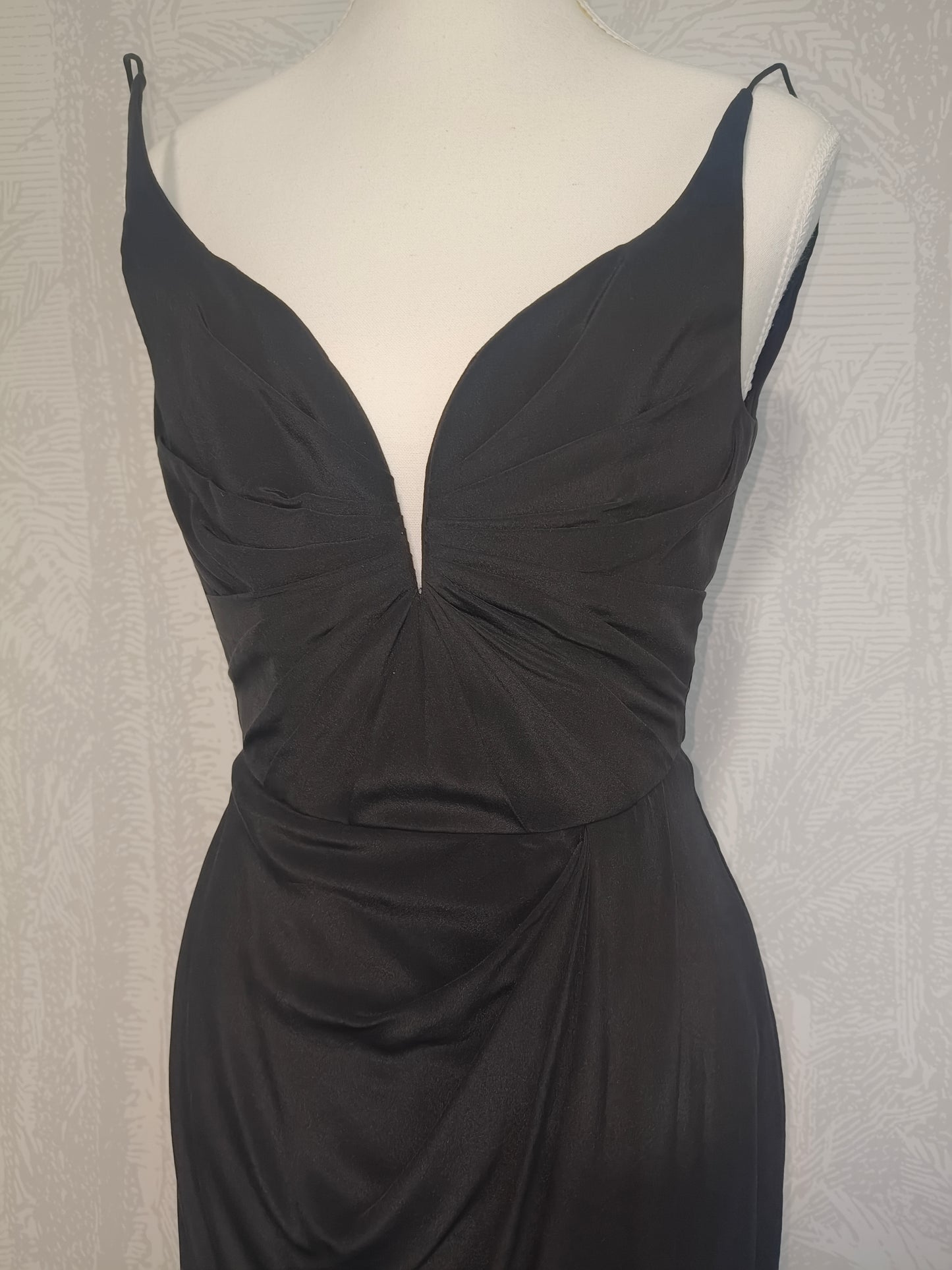 Zimmermann Black Draped Dress