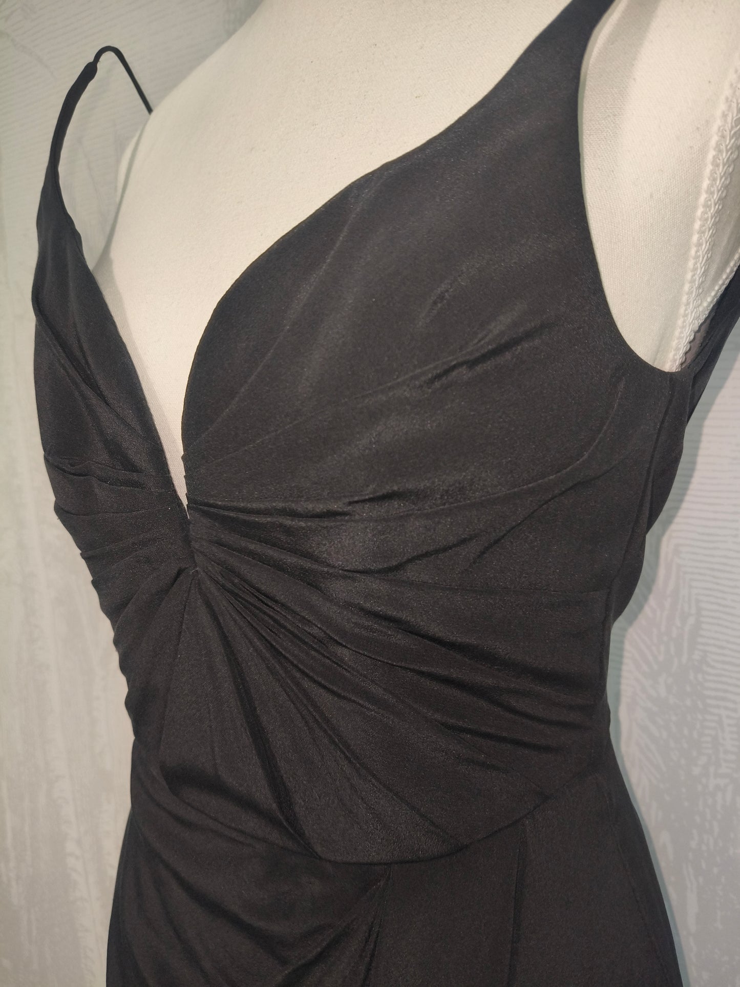 Zimmermann Black Draped Dress