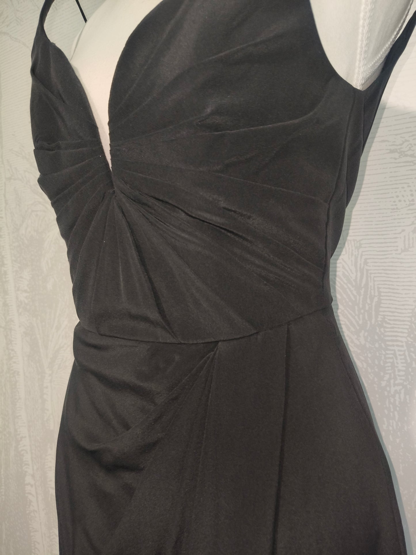 Zimmermann Black Draped Dress