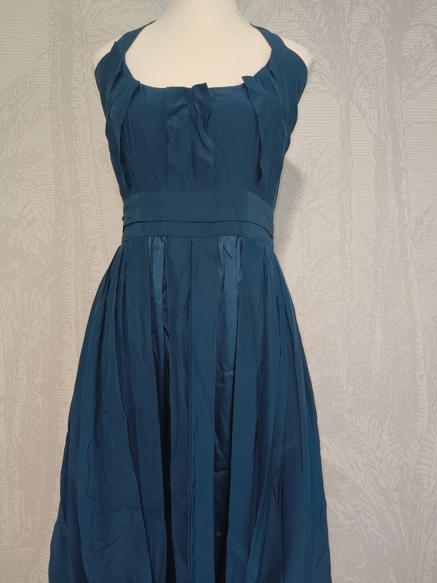 Willow Midnight Silk Halter Gown – Made in Australia