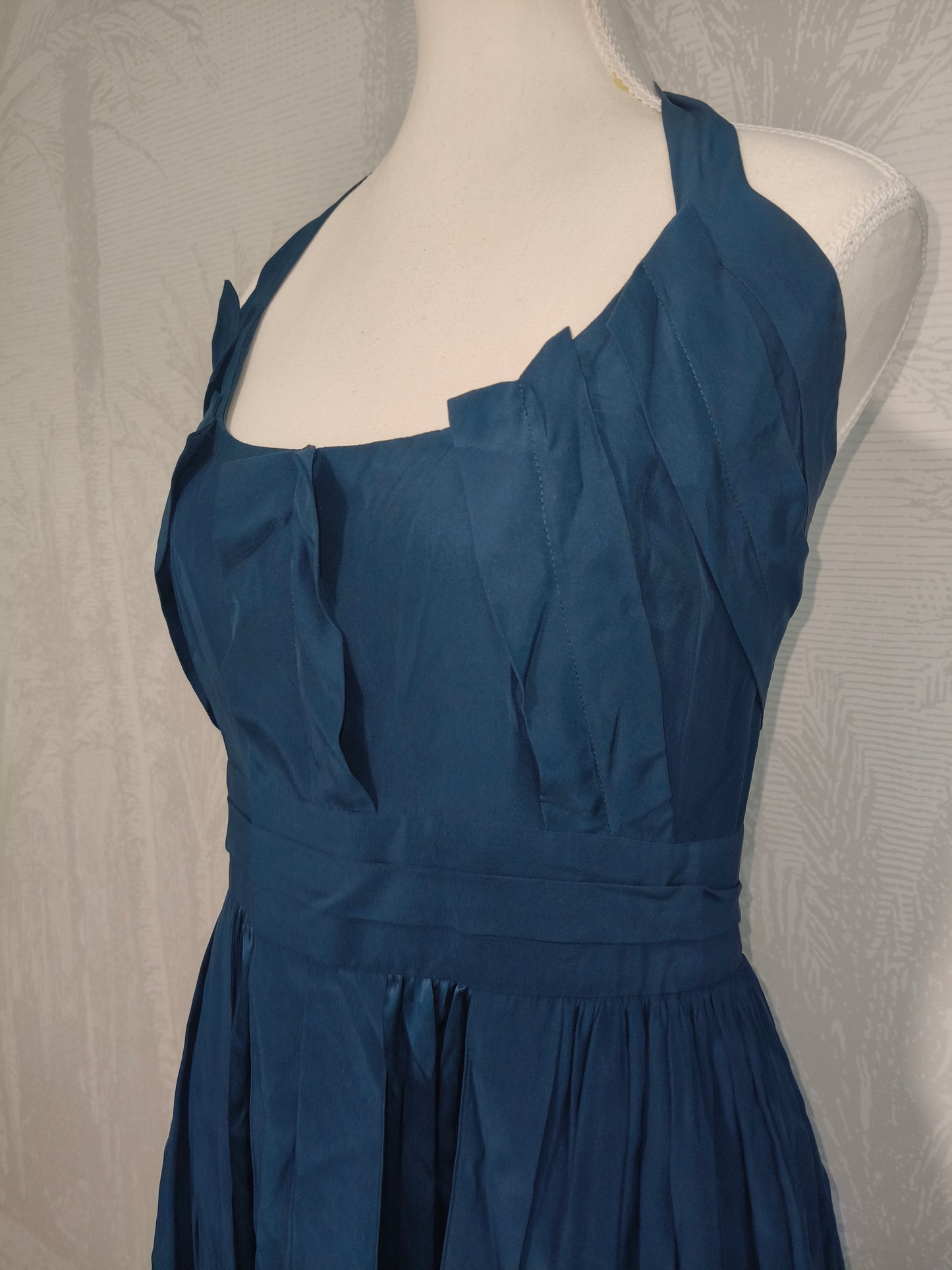Willow Midnight Silk Halter Gown – Made in Australia