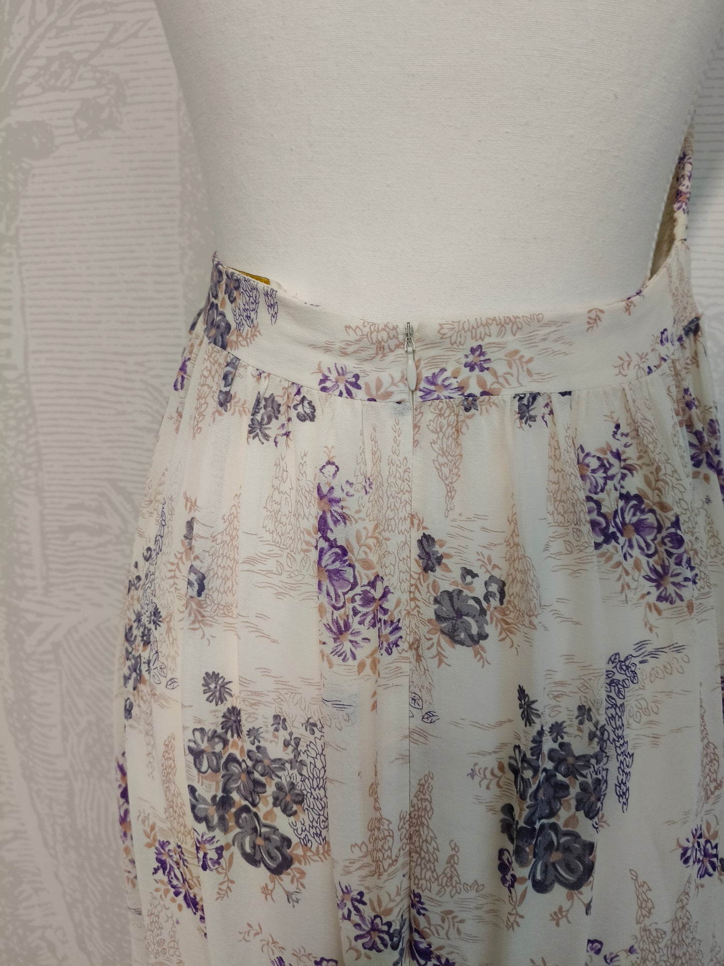 Zimmermann – Vintage Silk Floral Halter Maxi Dress (Made in Australia)