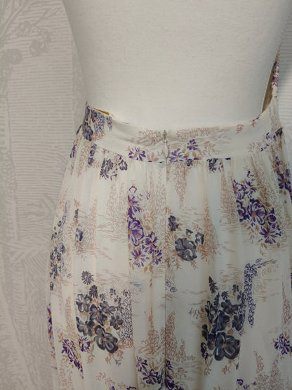 Zimmermann – Vintage Silk Floral Halter Maxi Dress (Made in Australia)